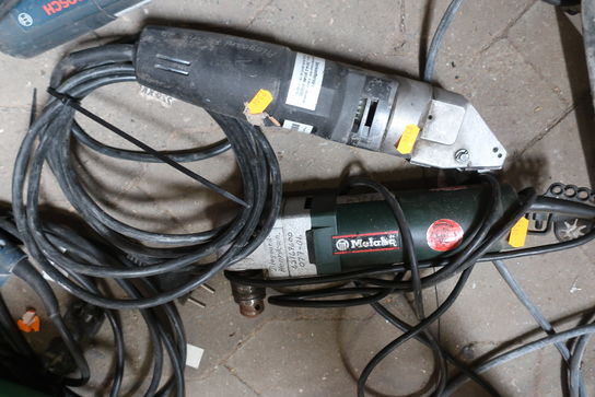 Pladesaks BOSCH, boremaskine METABO