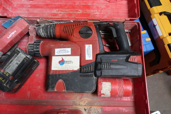 Akku borehammer HILTI TE 7-A med 2 stk. batterier