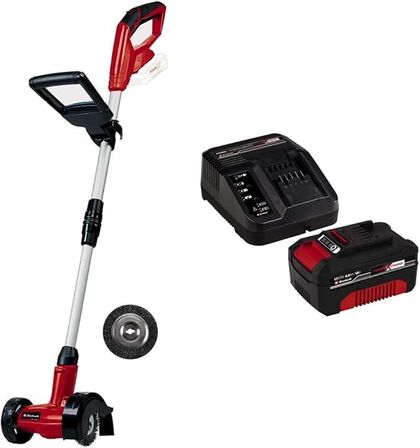 Einhell GC-CC 18 Li Akku-Fugerenser med 2 x 2,5 AH batterier og lader