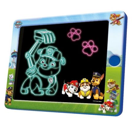 4 stk. paw patrol glow pad tegneplade(ubrugt)