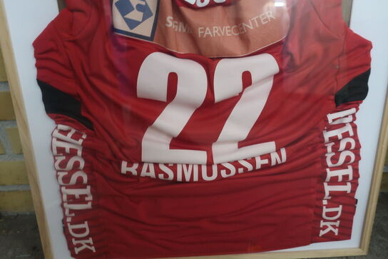 Indrammet ishockey "22 - Rasmussen"