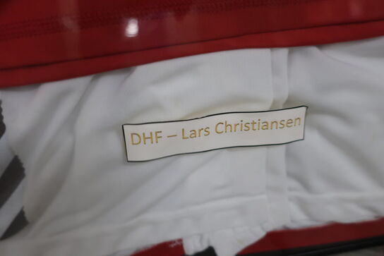 Indrammet håndboldtrøje "9 - L.Christiansen"