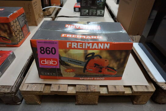 Freimann benzin kædesav 5800 58cc 20" sværd
