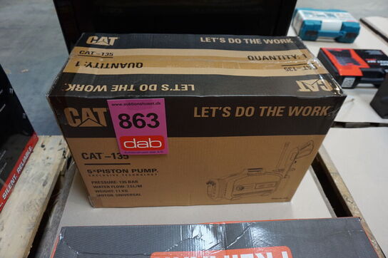 CAT 135-VE54 1800PSI højtryksrenser 135 bar 
