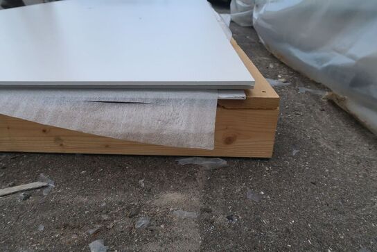 3 plader eternit 6 mm, hvid