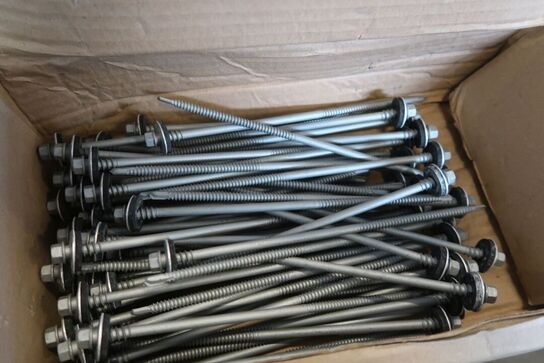 Ca. 550 stk. skruer, 5,5(6,3) x180 mm