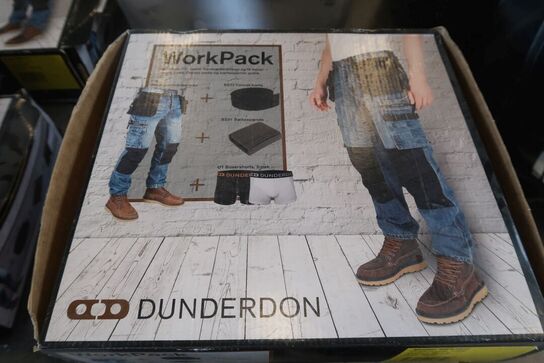 Arbejdsbukser med bælte og boxershorts 
