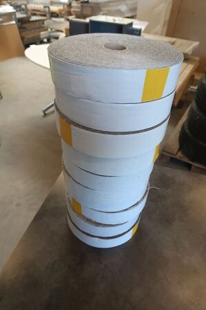 10x20 meter trinlyddæmpende strimmel