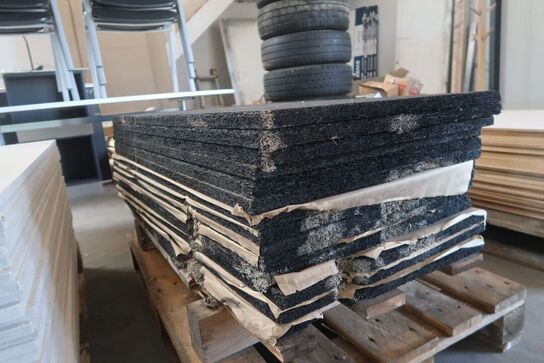 14 plader Troldtekt, 60x10x25 cm, sort