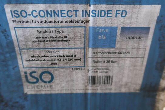 2x30 meter flexfolie til vinduesforbindelsesfuger