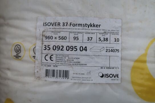 16,14 m2 isolering 95 mm
