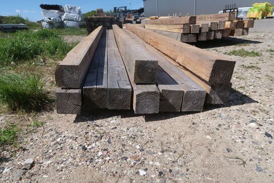 42 meter tømmer 100x100 mm