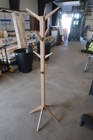 Stumtjener egefiner, ca. højde 180 cm