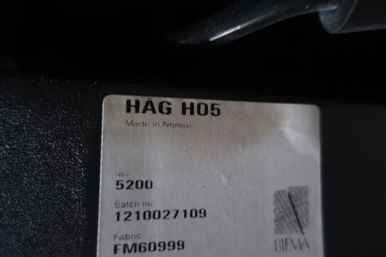 2 stk. kontorstole HÅG H05