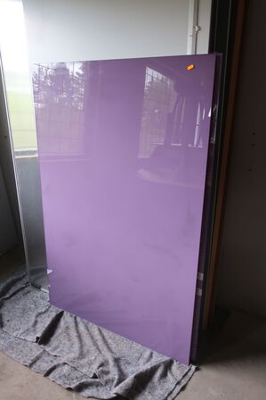 2 stk. glas whiteboard