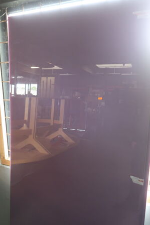 2 stk. glas whiteboard
