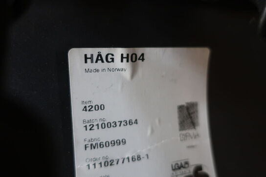 2 stk. kontorstole HÅG H04