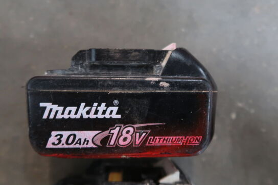 2 stk. Makita 3.0 ah 18V batteri