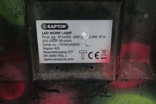 Raptor LED work light 45W