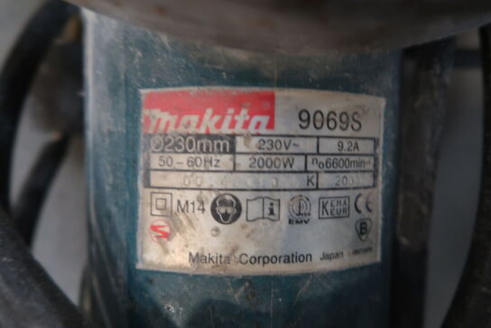 Vinkelsliber, Makita 9069S