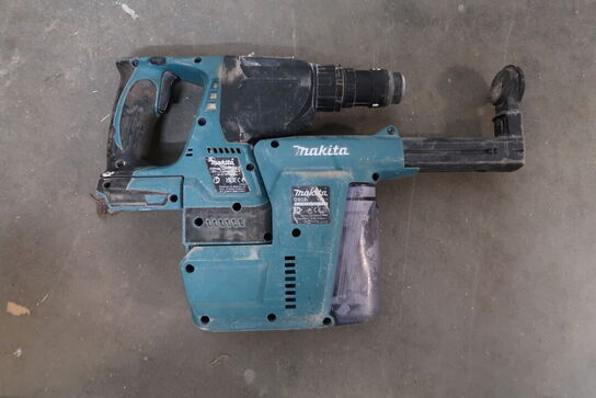 Akku Bore- og mejselhammer, Makita DHR243 + DX02