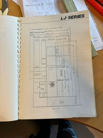 CNC Drejebænk Wasino LJ 10 MC Årgang 1990