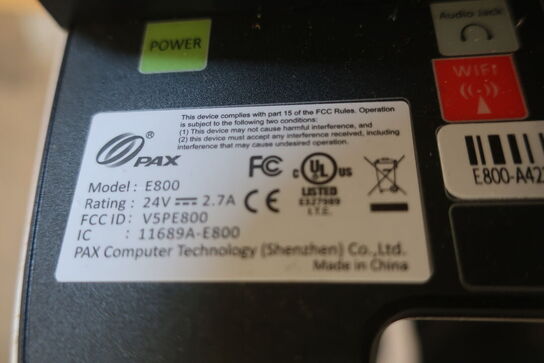 Kassesystem PAX E800