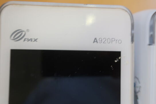 3 stk. betalingsterminaler PAX A920Pro