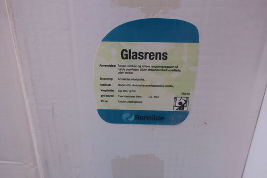 72 fl. RENKILDE glasrens (á 500 ml)