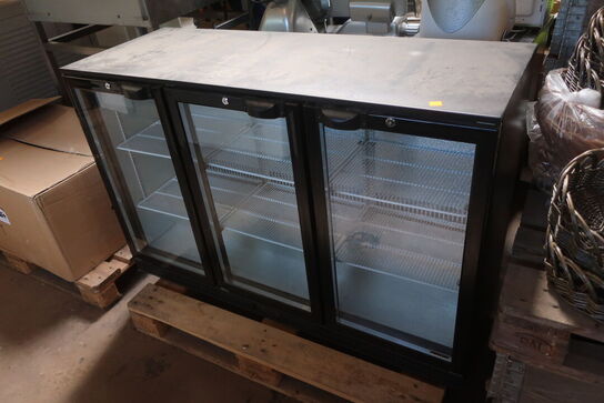 Displaykøleskab/backbar VIBOCOLD DB300H-3-P