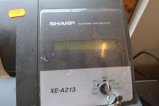 Kassesystem SHARP XE-A213