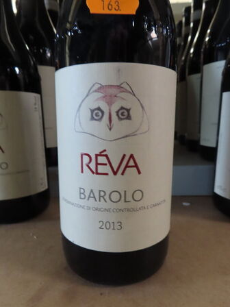 5 fl. rødvin, RÉVA BAROLO 2013, Piemonte, Italien