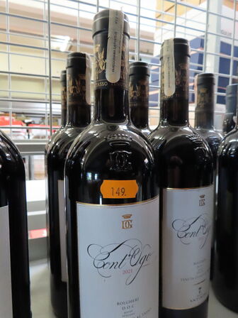 6 fl. rødvin, CONT UGO 2021, Antinori Tenuta Guado al Tasso Bolgheri Superiore