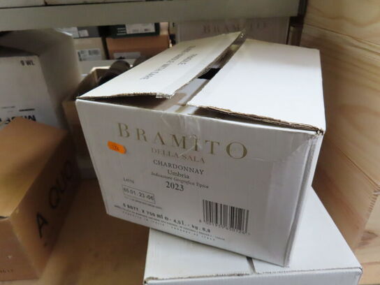 6 fl. hvidvin, BRAMITO DELLA SALA CHARDONNAY 2023, Antinori Bramito Castello