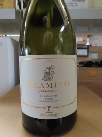 6 fl. hvidvin, BRAMITO DELLA SALA CHARDONNAY 2023, Antinori Bramito Castello
