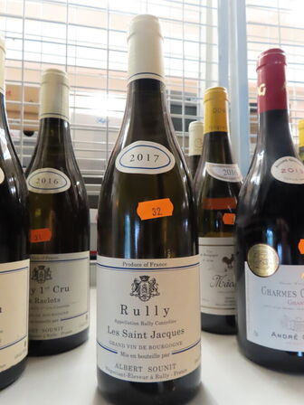 1 fl. hvidvin, RULLY 1er CRU LES SAINT JACQUES 2017, Maison Albert Sounit 