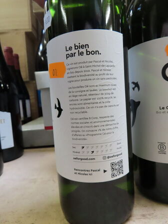 4 fl. hvidvin, OÉ LE BORDEAUX ROUGE