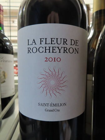 2 fl. rødvin, LA FLEUR DE ROCHEYRON 2010, Saint-Émilion Grand Cru