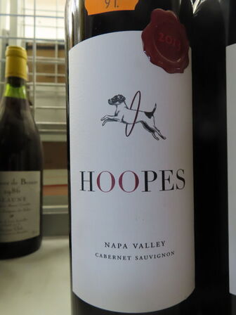 4 fl. rødvin, HOOPERS 2013