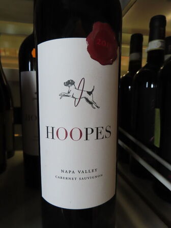 6 fl. rødvin, HOOPERS 2013, Hoopes Vineyard Napa Valley Cabernet Sauvignon