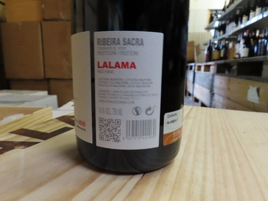6 fl. rødvin, LALAMA 2020, Dominio do Bibei, Ribeiro, Galicia
