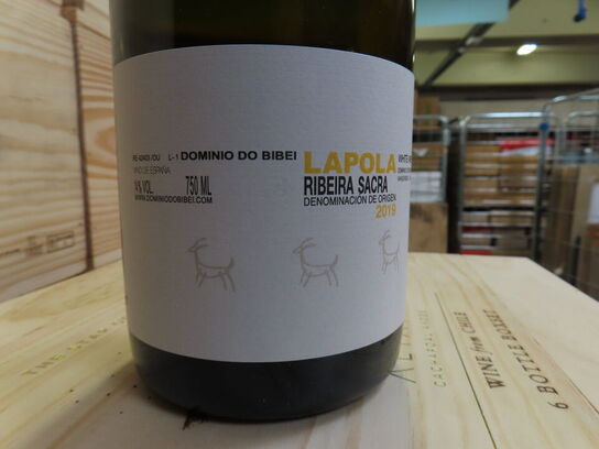 6 fl. hvidvin, LAPOLA 2019, Dominio do Bibei, Ribeiro, Galicia