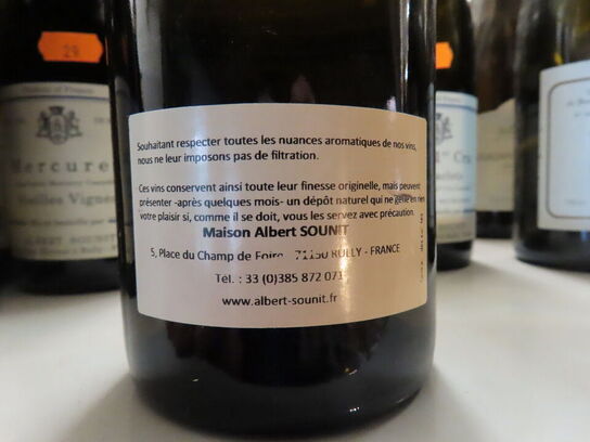 1 fl. hvidvin, RULLY 1er CRU LA PUCELLE 2017, Maison Albert Sounit 