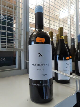1 fl. rødvin, AEROPLANSERVEJ BAROLO 2011, Domenico Clerico Servaj Serralunga