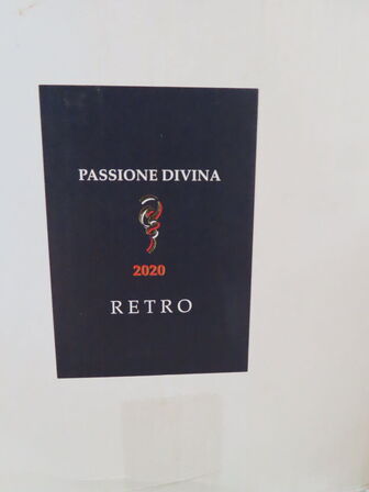 12 fl. rødvin, PASSONE DIVINA RETRO 2020