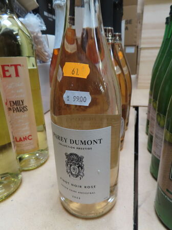 15 fl. blandet vin, hvidvin, rosevine og musserende vin