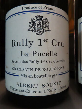 3 fl. hvidvin, RULLY LES SAINT JACQUES 2017, Maison Albert Sounit 
