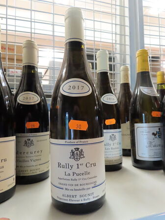 1 fl. hvidvin, RULLY 1er CRU LA PUCELLE 2017, Maison Albert Sounit 