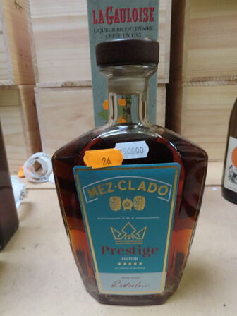 7 fl. blandet alkohol