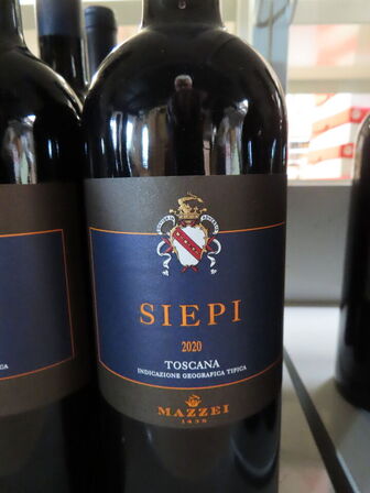 6 fl. rødvin, SIEPI TOSCANA 2020, Mazzei Castello di Fonterutoli